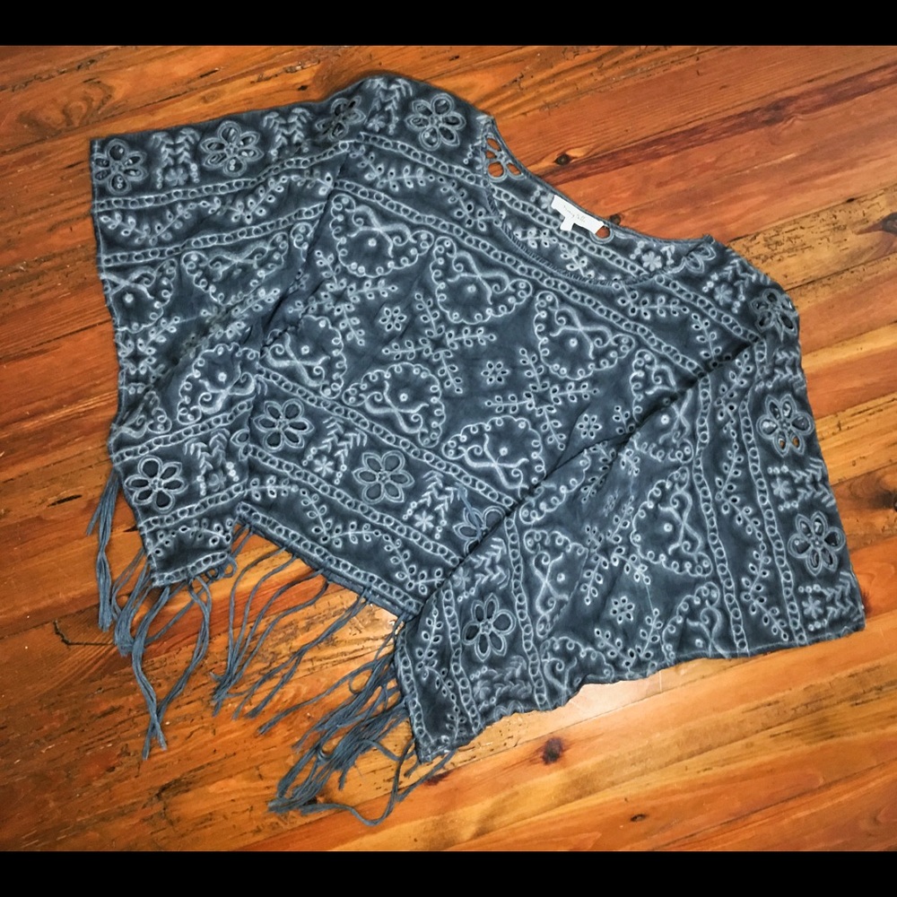 Honey Belle Boho Fringe Top